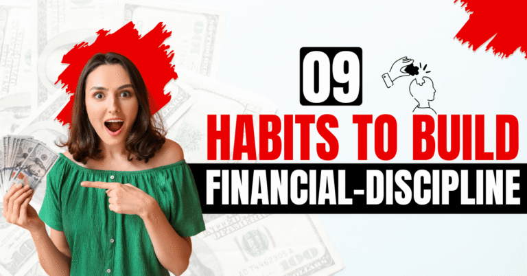 Financial discipline concept showing budgeting, saving, and smart money management habits